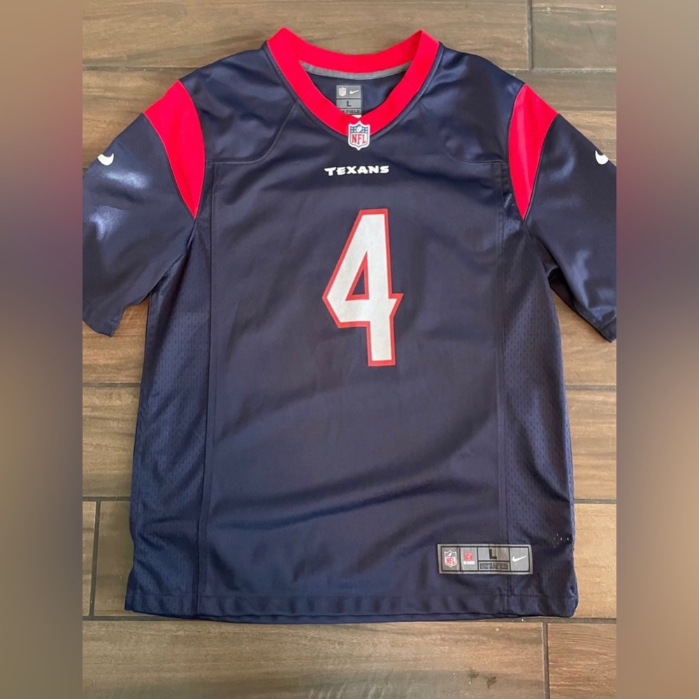 NFL Nike Houston Texans Deshaun Watson #4 size large